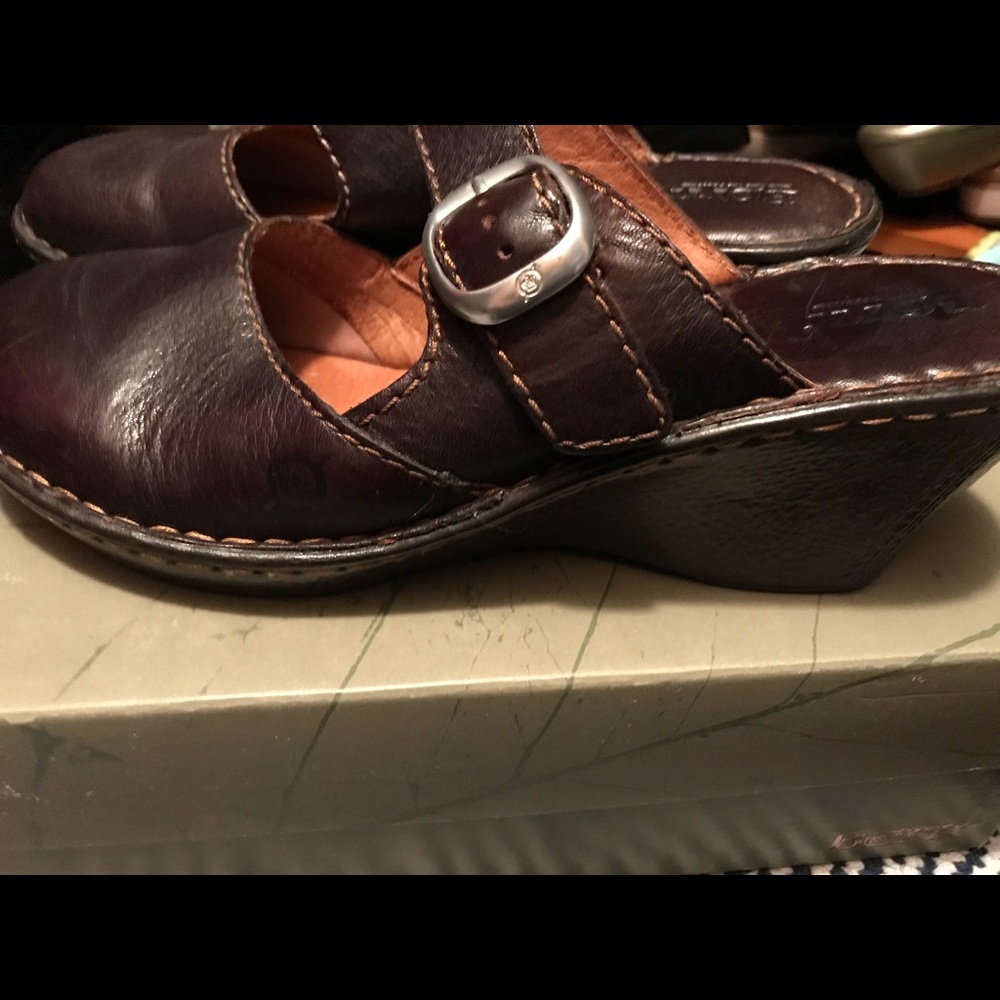 Born Mary Jane Wedge Shoe 10 Women’s